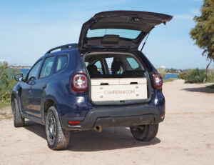 Kit di camperizzazione per Dacia Duster, Camping Box Damme Van Modello Midi